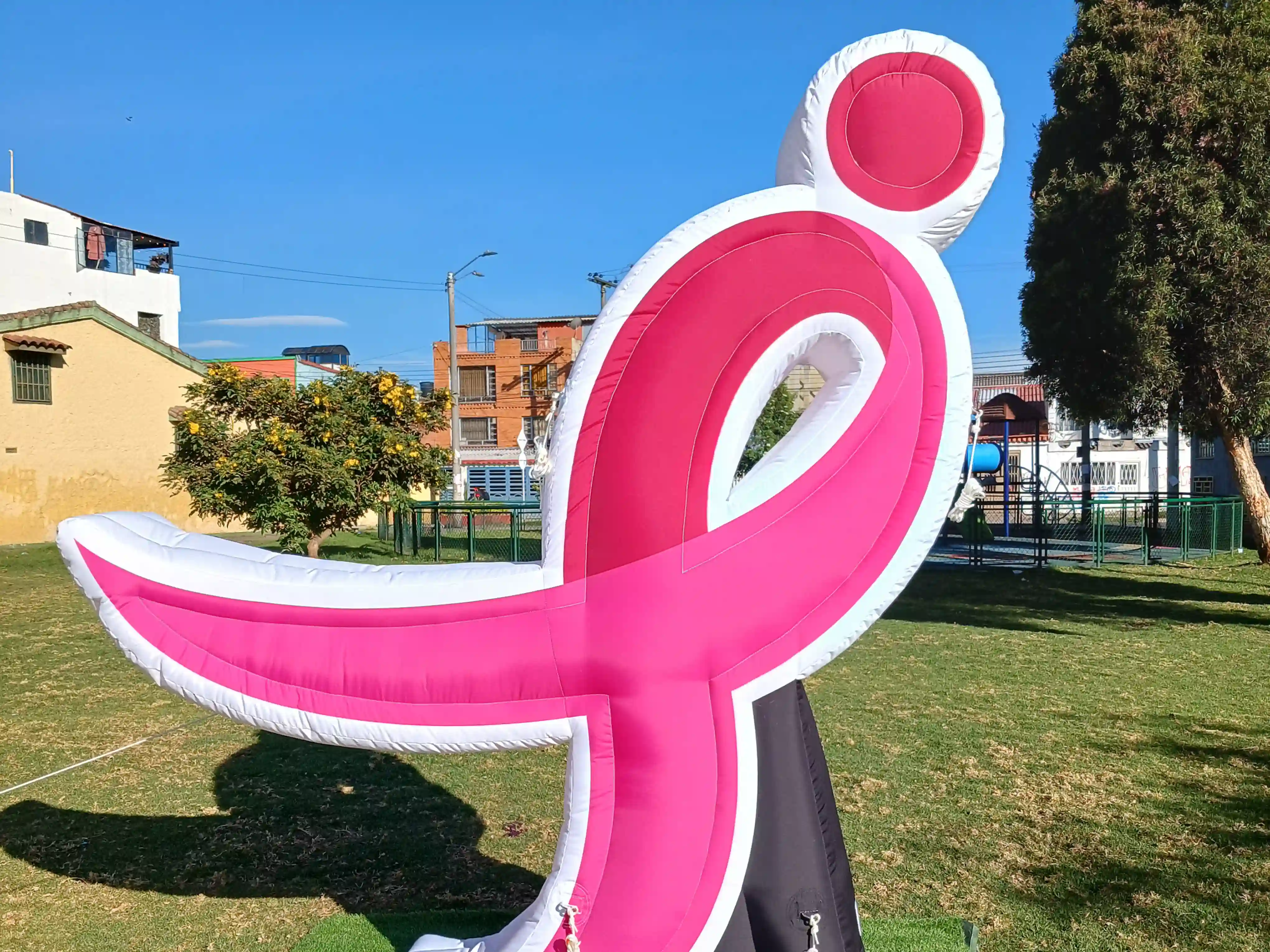 Inflable publicitario con forma especial