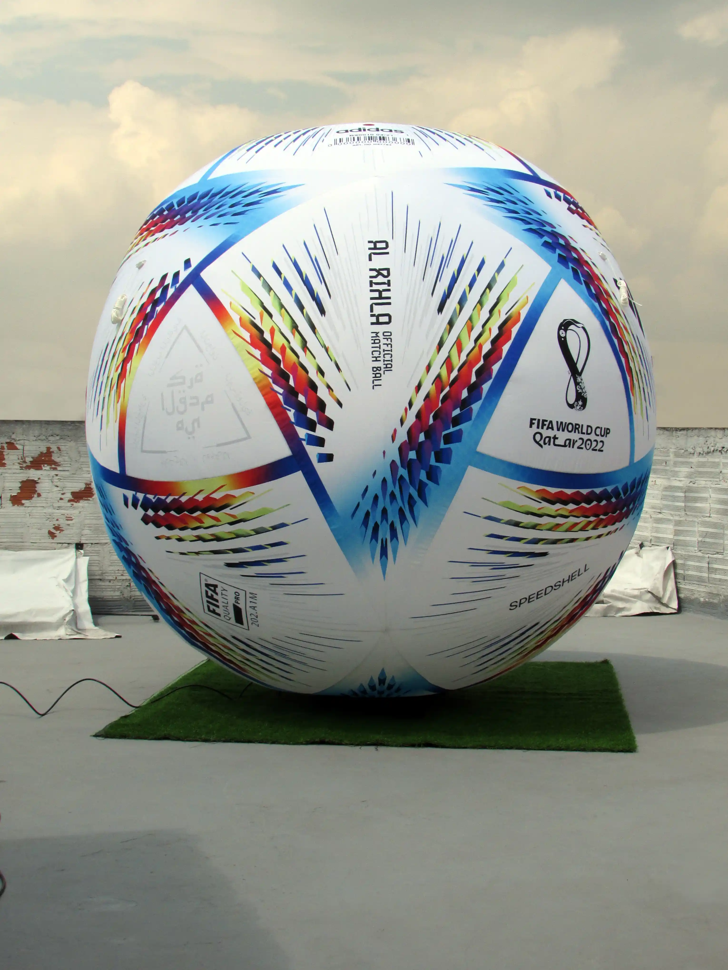 Inflable de balón Fifa World Cup
