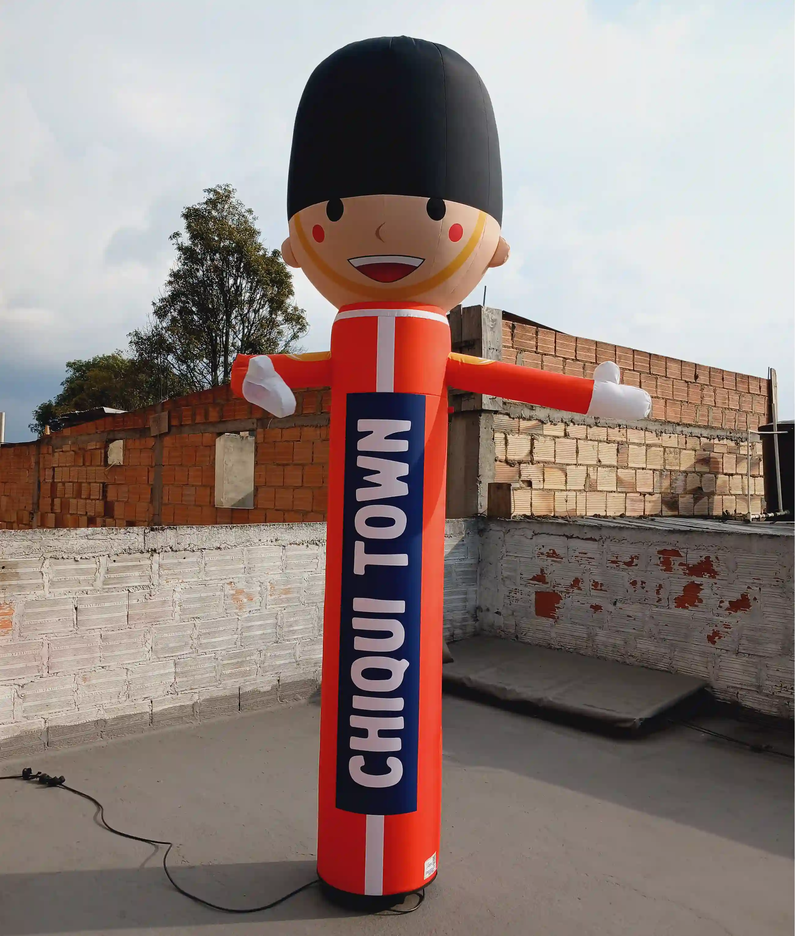 Inflable Llama clientes para la marca Chiqui Town