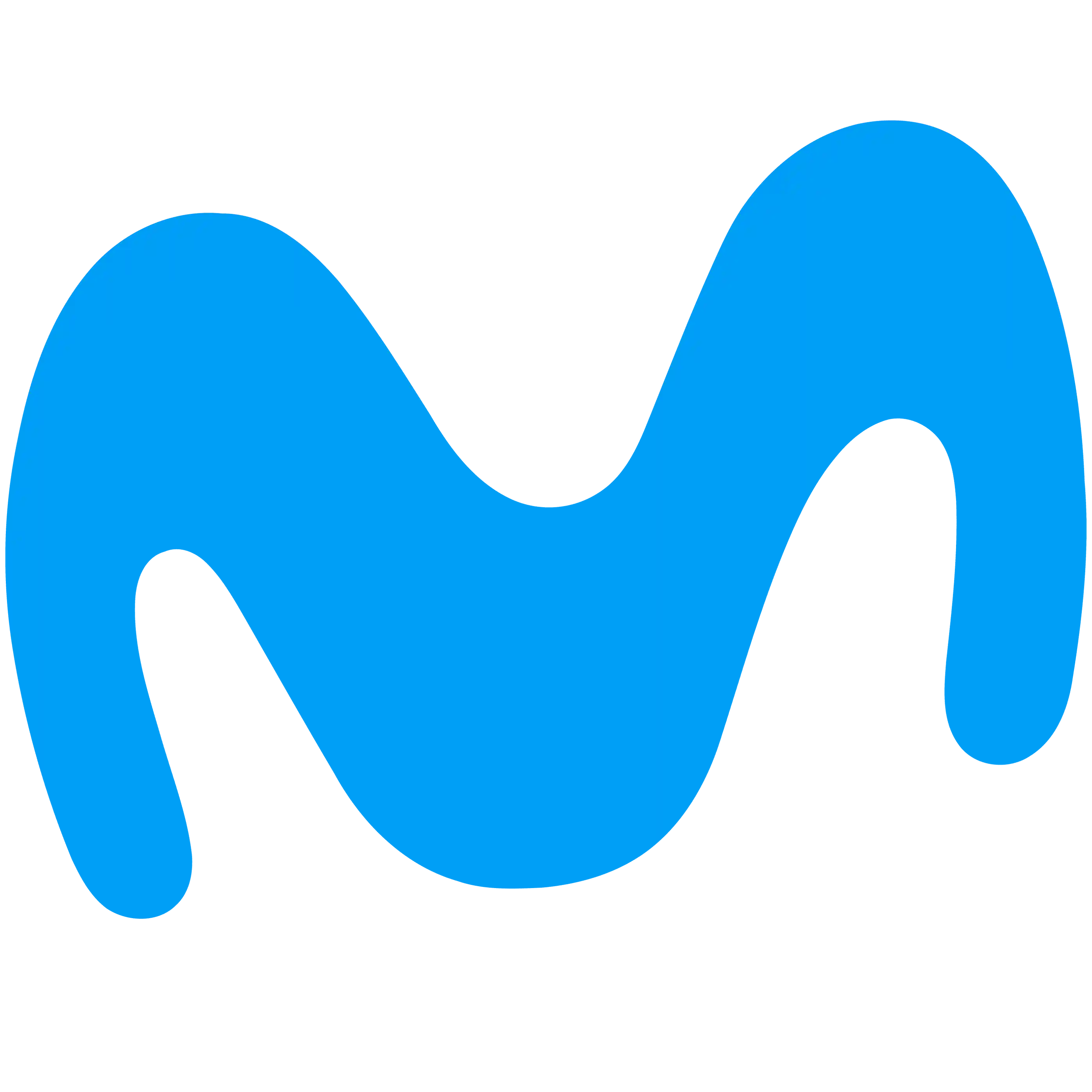 Logo comercial de Movistar